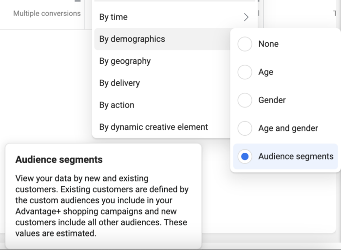 Breakdown by Audience Segment